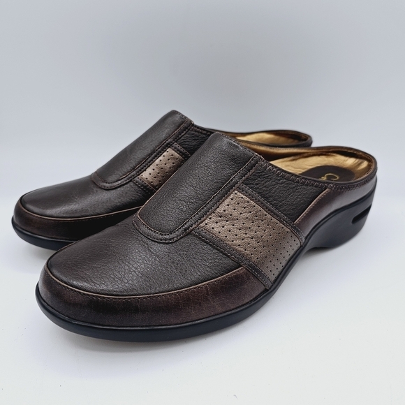 Cole Haan Nike Air Brown Slip-On Mules, size 7 - Picture 1 of 12